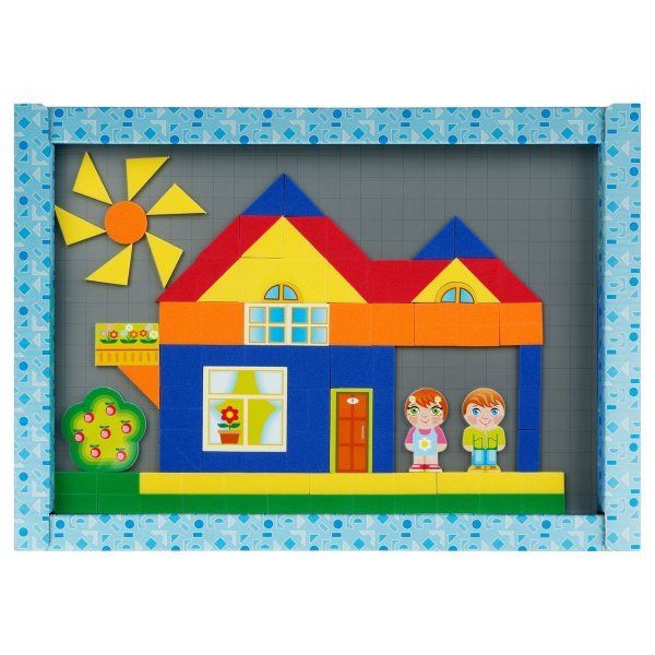 Магнитная мозаика ТРИ СОВЫ "Большой город" 250 элементов RE-МИ_48728