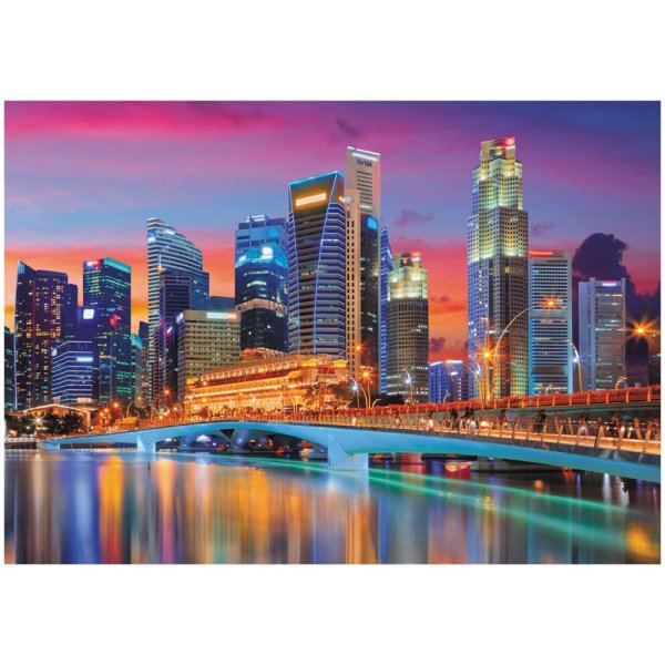 Пазл ТРИ СОВЫ 1000 "Ночные огни" RE-ПК1000_48364