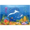 Пазл ТРИ СОВЫ 24 maxi "Дельфины" RE-ПК24М_54521