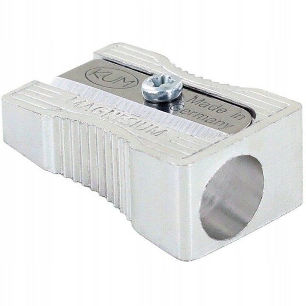 Точилка KUM 400-1K M1, 1 отверстие, клиновидная, магниевая KUM-1040101