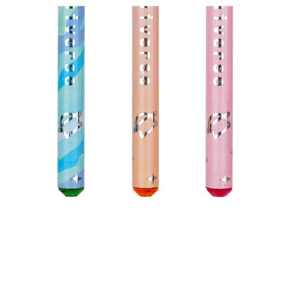 Карандаш ч/г MESHU "Meowspace" HB заточенные, c фольгированием, стразы на топе, без ластика, ассорти RE-MS_47379