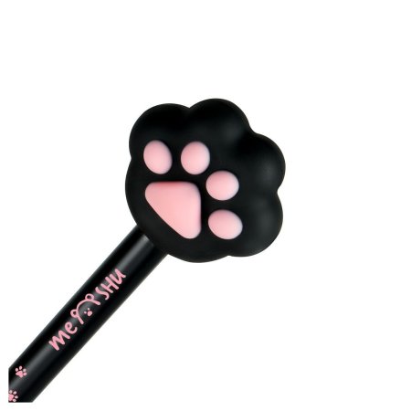 Ручка шариковая MESHU "Cute Paws" синяя, 0.5 мм, корпус ассорти RE-MS_51300