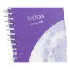 Записная книжка 95 x 175 мм 96л. MESHU "Moon light" на гребне, матовая ламинация, твердая обложка, выборочный УФ-лак RE-MS_52915