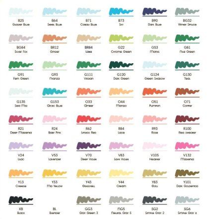 Набор маркеров SKETCHMARKER Basic 1 48 шт базовые оттенки + пластиковый органайзер MP48bas1