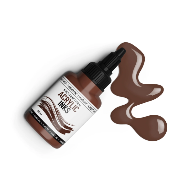 Чернила акриловые Kamenskaya Ink 40 мл W1144 Грецкий орех K-00-00000870