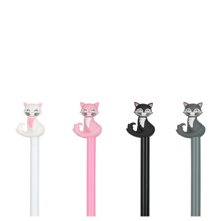 Ручка шариковая MESHU "Purr" синяя, 0.7 мм, корпус ассорти RE-MS_52348