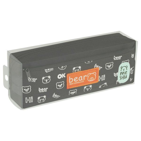Пенал мягкий MESHU "Bear" 220 x 50 x 85 см, 1 отделение, 1 карман, полиэстер RE-MS_57898
