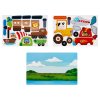 Игра развивающая на магнитах ТРИ СОВЫ "Веселый транспорт" 31 эл. RE-МИ_48720
