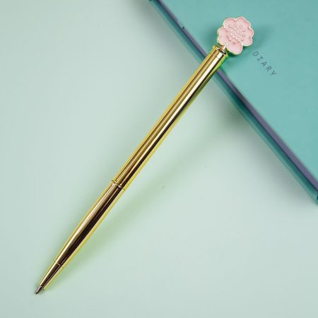 Ручка шариковая автоматическая MESHU "Verbena" синяя, 1.0 мм RE-MS_94161