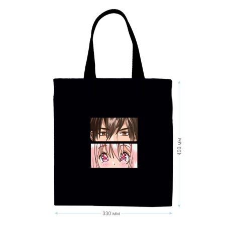 Сумка-шоппер MESHU "Kawaii" 33 x 40 см, канвас RE-MS_50130