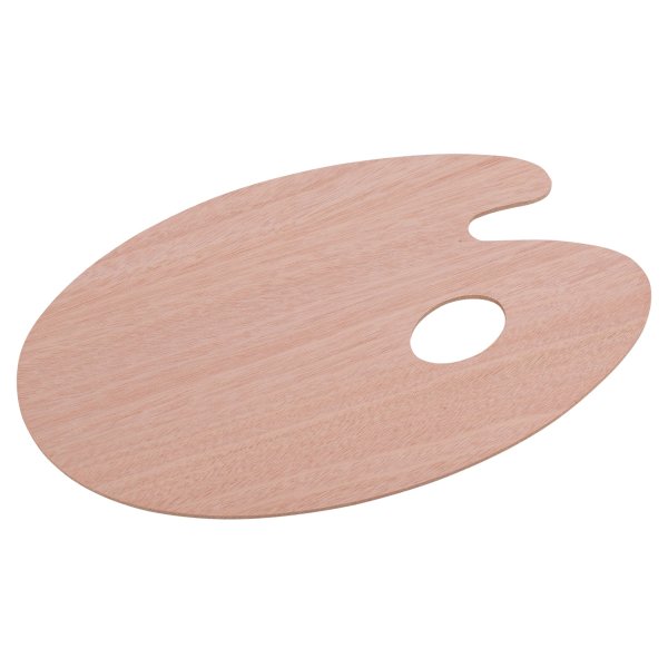 Палитра СОНЕТ фанера, овальная, 29 x 30 см, толщина 3 мм NP-DK18442