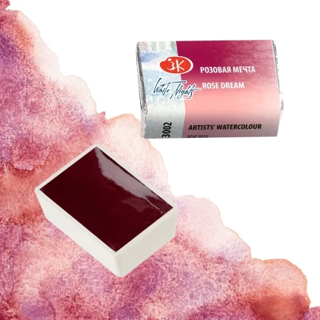 Акварель БЕЛЫЕ НОЧИ кювета 2.5 мл, 3002 Розовая Мечта NP-19113002