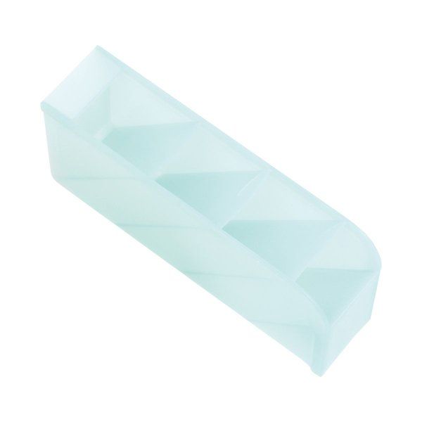 Настольная подставка MESHU 4 отделения, пластиковая, тонированная мятная RE-MS_47710