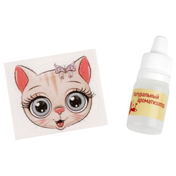 Набор для мыловарения ТРИ СОВЫ "Кошечка" 1 мыло с картинкой, картонная коробка RE-706