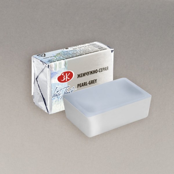 Акварель БЕЛЫЕ НОЧИ кювета 2.5 мл, 819 Жемчужно-серая NP-1911819