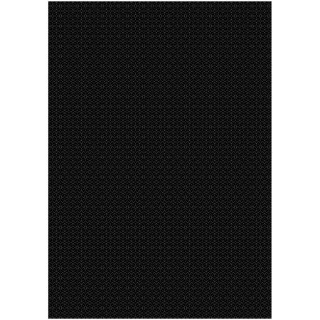 Упаковочная бумага глянцевая MESHU "Pattern on black" 1л. 70 x 100 см 80 г/м2, ассорти RE-MS_53487