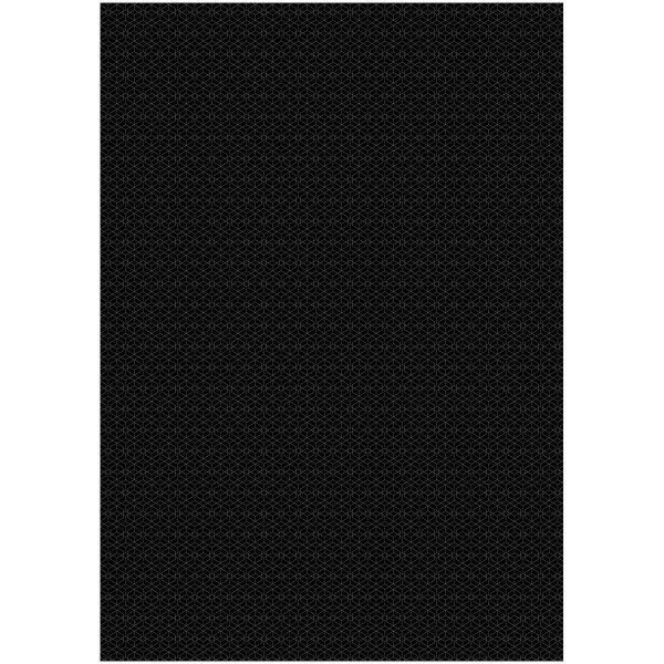 Упаковочная бумага глянцевая MESHU "Pattern on black" 1л. 70 x 100 см 80 г/м2, ассорти RE-MS_53487