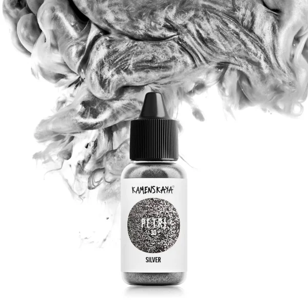 Чернила для петри Kamenskaya Ink 15 мл 30 Серебро K-00-00000472