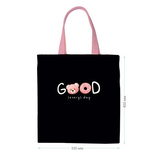 Сумка-шоппер MESHU "Good" 33 x 40 см, канвас RE-MS_50133