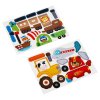 Игра развивающая на магнитах ТРИ СОВЫ "Веселый транспорт" 31 эл. RE-МИ_48720