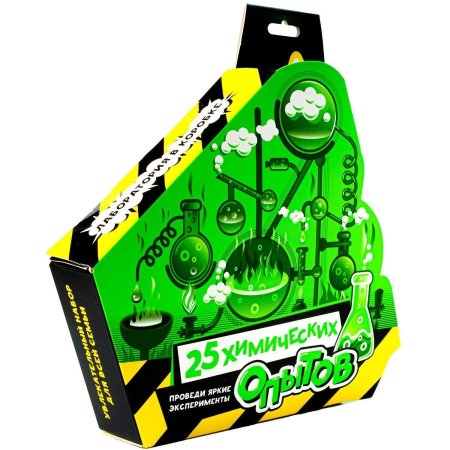 Научно-познавательный набор Re-Агенты "25 химических опытов" AS-EX062Т