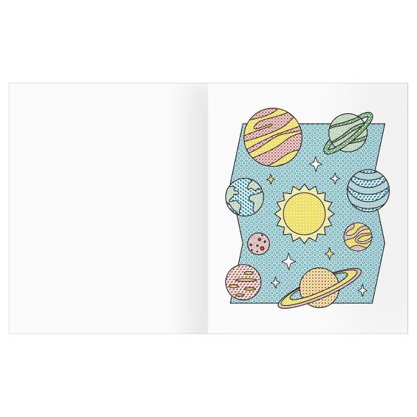 Раскраска водная 200 x 250 мм ТРИ СОВЫ "Раскрась водой. Космос" 8 стр. RE-PvА4_56506