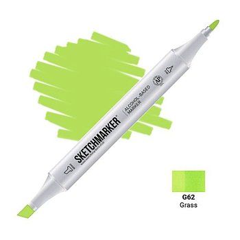 Маркер SKETCHMARKER двухсторонний на спирт.основе G62 Трава MPSM-G62