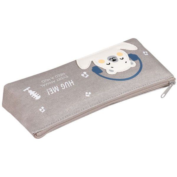 Пенал мягкий MESHU "Happy bear" 210 x 82 x 40 мм, канвас RE-MS_42799