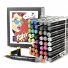 Набор маркеров SKETCHMARKER Brush Pop Art style 48 шт + пластиковый бокс MPSMB-48POPART