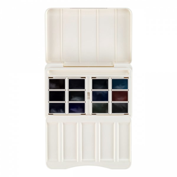 Набор акварели БЕЛЫЕ НОЧИ Грануляция 12 шт x 2.5 мл, пластик NP-19422005