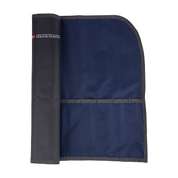 Пенал-скрутка для кистей НЕВСКАЯ ПАЛИТРА 50 x 40 см ПВХ тёмно-серый/синий NP-2421302731