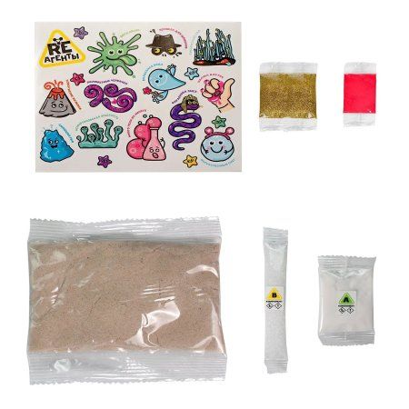 Научно-познавательный набор Re-Агенты "Извержение вулкана" красный AS-EX002T