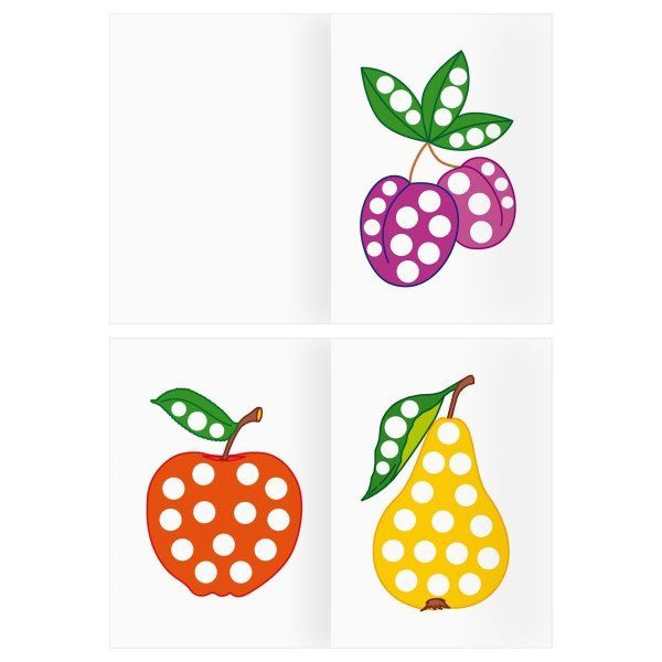 Раскраска А5 ТРИ СОВЫ "Рисуем пальчиками. Выпуск №2" 8 стр. RE-РА5_56170