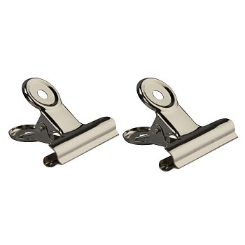 Набор зажимов для бумаги СОНЕТ металл, 50 мм, 2 штуки NP-2421292164
