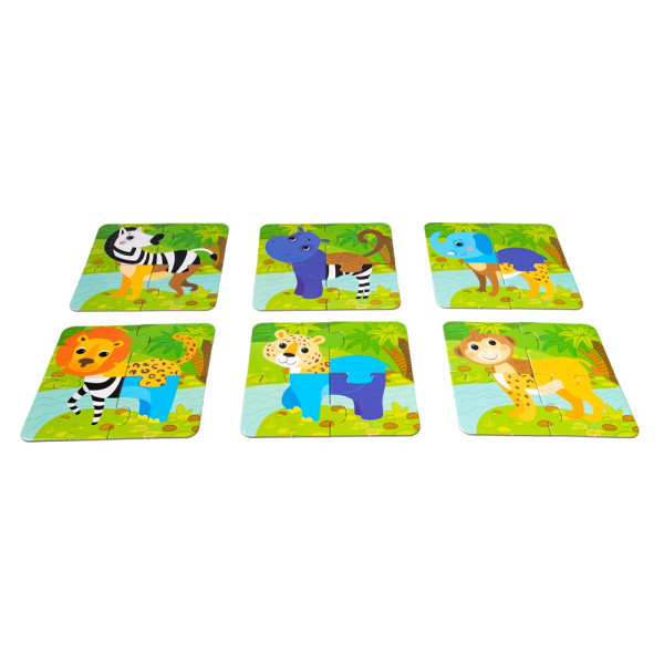 Пазл Baby Toys 24 maxi "Животные Африки" KOR-04690