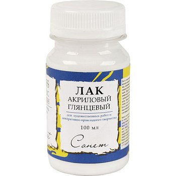 Лак акриловый СОНЕТ банка 100 мл, глянцевый NP-4627920