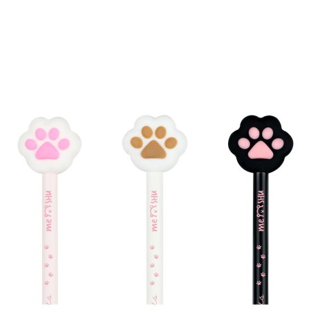 Ручка шариковая MESHU "Cute Paws" синяя, 0.5 мм, корпус ассорти RE-MS_51300