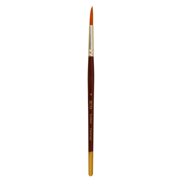 Кисть синтетика DECOLA круглая 1 шт, 4.5 мм №9 NP-2066779