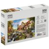 Пазл ТРИ СОВЫ 500 "Домики у моста" RE-ПК500_48360