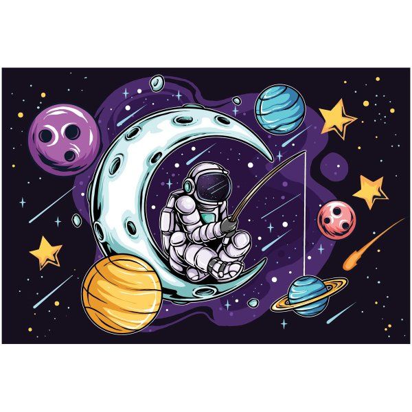 Пазл ТРИ СОВЫ 160 "Космическая рыбалка" RE-ПК160_54600