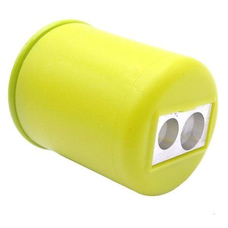 Точилка KUM Pod M2, 2 отверстия, магниевая, небьющаяся, контейнер, ассорти KUM-3031421