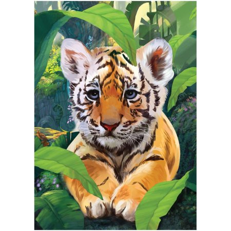 Пазл ТРИ СОВЫ 500 "Тигренок" RE-ПК500_54647