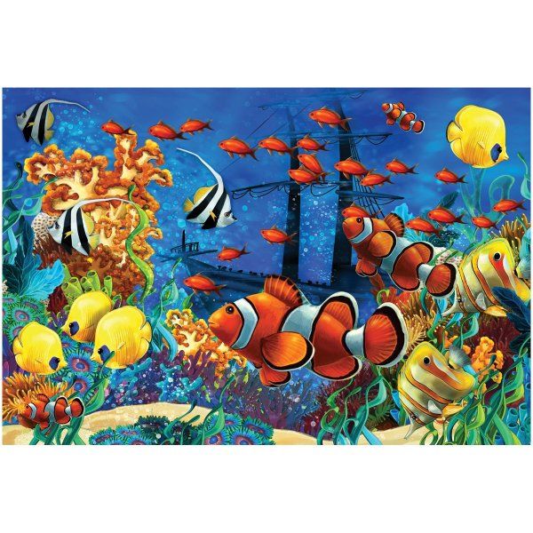 Пазл ТРИ СОВЫ 160 "Подводное царство" RE-ПК160_54595