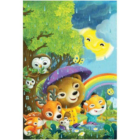 Пазл ТРИ СОВЫ 104 "Летняя гроза" RE-ПК104_54557