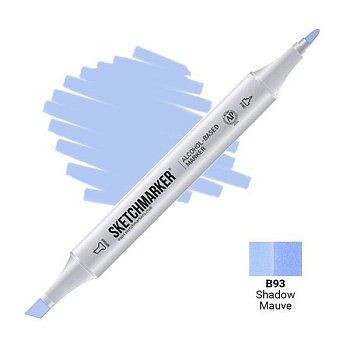 Маркер SKETCHMARKER двухсторонний на спирт.основе B93 Сиреневая тень MPSM-B93