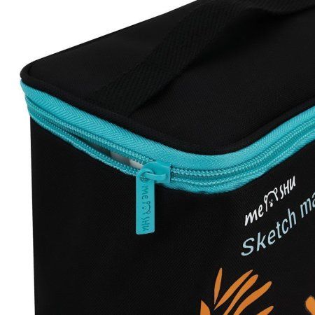 Набор двусторонних маркеров для скетчинга MESHU 60 цв основные цвета, чехол на молнии RE-MS_53431