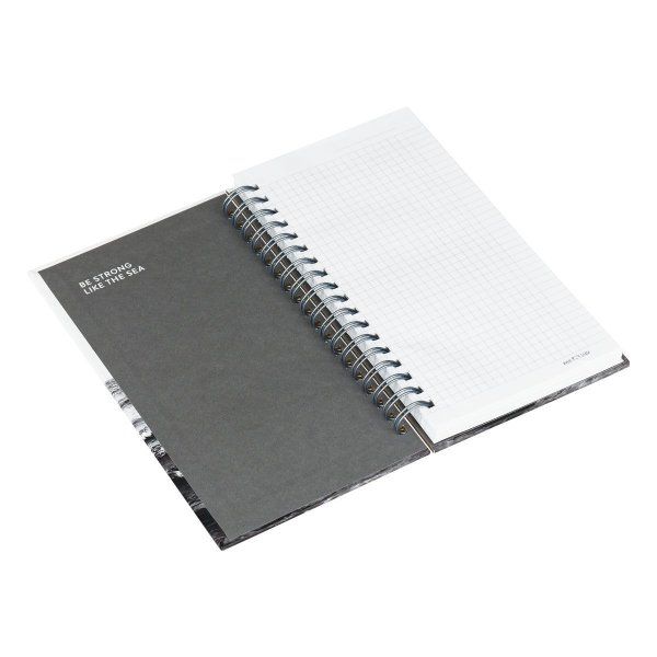 Записная книжка 95 x 175 мм 96л. MESHU "Dreams come true" на гребне, матовая ламинация, твердая обложка, тиснение фольгой RE-MS_52918