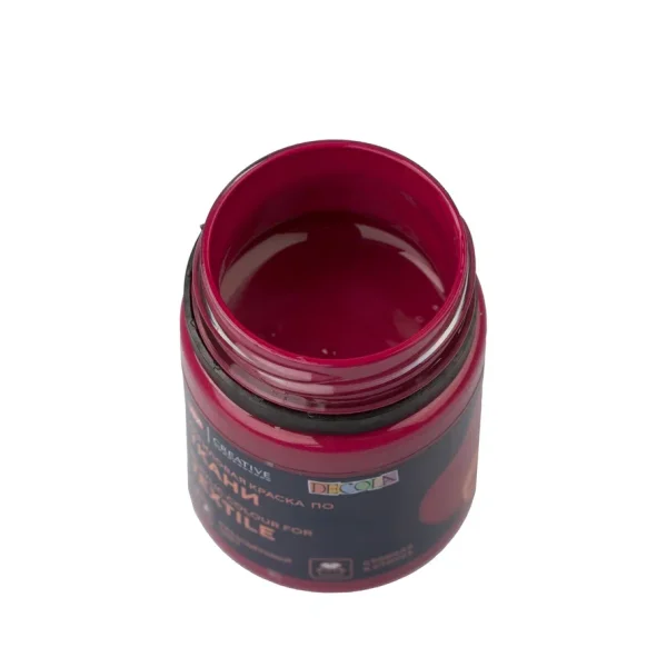 Краска акриловая по ткани DECOLA банка 50 мл, 334 Розовая темная NP-4128334