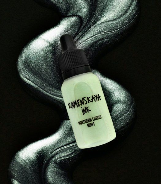 Чернила спиртовые (алкогольные) Kamenskaya Ink серия M 15 мл M-041 Северное сияние K-00-00000477