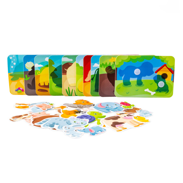 Игровой набор на липучках 10KOR PLASTIC "Мама и Малыш" 3+ KOR-02835